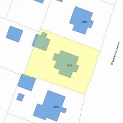 1874 Commonwealth Ave, Newton, MA 02466 plot plan