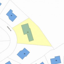 44 Farina Rd, Newton, MA 02459 plot plan