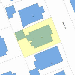 25 Capital St, Newton, MA 02458 plot plan