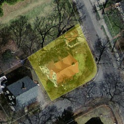 3 Oak Ter, Newton, MA 02461 aerial view