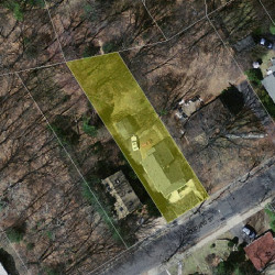 33 Goddard St, Newton, MA 02461 aerial view