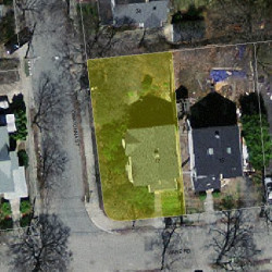 17 Ware Rd, Newton, MA 02466 aerial view