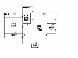 272 Quinobequin Rd, Newton, MA 02468 floor plan