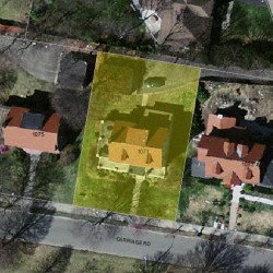 1071 Commonwealth Ave, Newton, MA 02459 aerial view