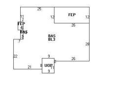 27 June Ln, Newton, MA 02459 floor plan