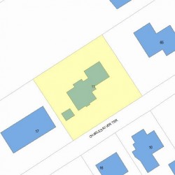 11 Charles River Ter, Newton, MA 02461 plot plan