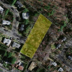 71 Donna Rd, Newton, MA 02459 aerial view