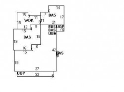 211 Church St, Newton, MA 02458 floor plan
