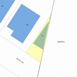 20 Ricker Ter, Newton, MA 02458 plot plan