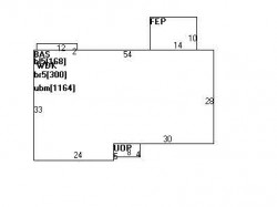 237 Dedham St, Newton, MA 02461 floor plan