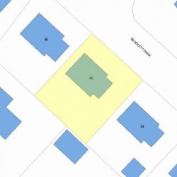 40 Randlett Park, Newton, MA 02465 plot plan