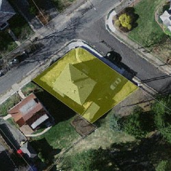 3 Ripley St, Newton, MA 02459 aerial view