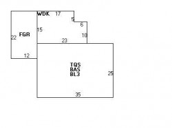 87 Lewis St, Newton, MA 02458 floor plan