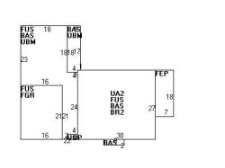 144 Concord St, Newton, MA 02462 floor plan