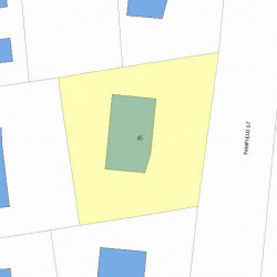 45 Fairfield St, Newton, MA 02460 plot plan