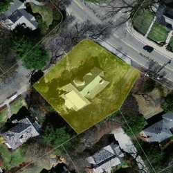 6 Ellis Rd, Newton, MA 02465 aerial view