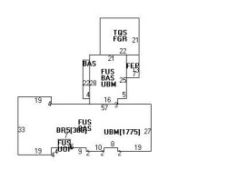 21 Bonnybrook Rd, Newton, MA 02468 floor plan