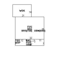 70 Falmouth Rd, Newton, MA 02465 floor plan