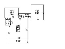 538 Chestnut St, Newton, MA 02468 floor plan