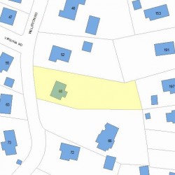 60 Williston Rd, Newton, MA 02466 plot plan