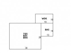 14 Larkin Rd, Newton, MA 02465 floor plan