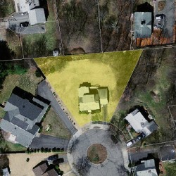 23 Ohio Ave, Newton, MA 02464 aerial view