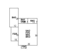 8 Hancock Ave, Newton, MA 02459 floor plan