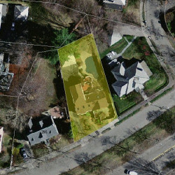 287 Commonwealth Ave, Newton, MA 02459 aerial view