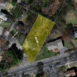 50 Roslyn Rd, Newton, MA 02468 aerial view