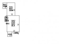 43 Carleton St, Newton, MA 02458 floor plan