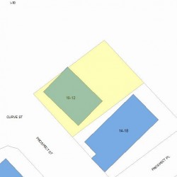 12 Prospect St, Newton, MA 02465 plot plan