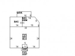 71 Wyoming Rd, Newton, MA 02460 floor plan