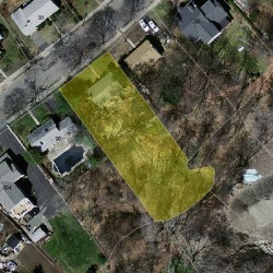 92 Albert Rd, Newton, MA 02466 aerial view