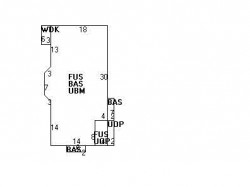 943 Chestnut St, Newton, MA 02464 floor plan