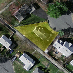 12 Shute Path, Newton, MA 02459 aerial view