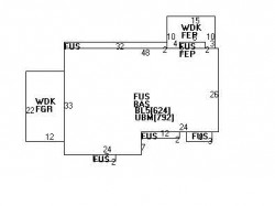 22 Sharpe Rd, Newton, MA 02459 floor plan