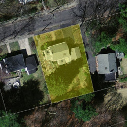 32 Park Ln, Newton, MA 02459 aerial view