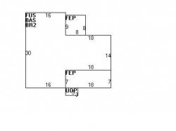 12 Carter St, Newton, MA 02460 floor plan