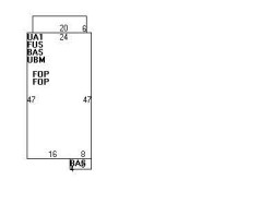 27 Bennington St, Newton, MA 02458 floor plan