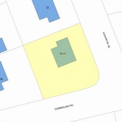 41 Fernwood Rd, Newton, MA 02465 plot plan