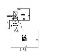 500 Ward St, Newton, MA 02459 floor plan