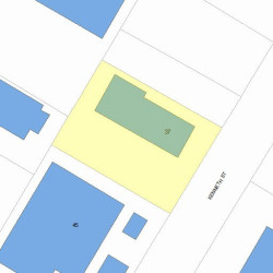 37 Kenneth St, Newton, MA 02461 plot plan