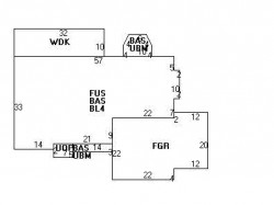 66 Hood St, Newton, MA 02458 floor plan