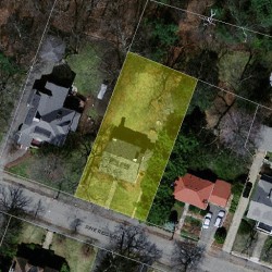 51 Pine Ridge Rd, Newton, MA 02468 aerial view