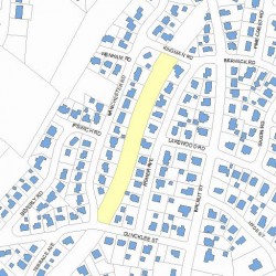 39 Duncklee St, Newton, MA 02461 plot plan