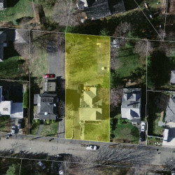 187 Gibbs St, Newton, MA 02459 aerial view