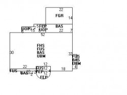 523 Watertown St, Newton, MA 02460 floor plan