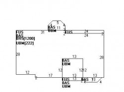 237 Upland Ave, Newton, MA 02461 floor plan