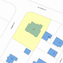 8 Kenneth St, Newton, MA 02461 plot plan