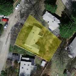 10 Edgewater Park, Newton, MA 02466 aerial view